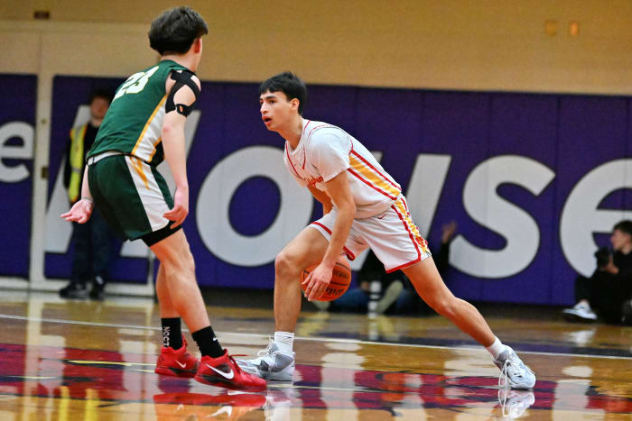 a Putnam North Eugene 5A Oregon boys basketball quarterfinal 2024 Leon Neuschwander 5